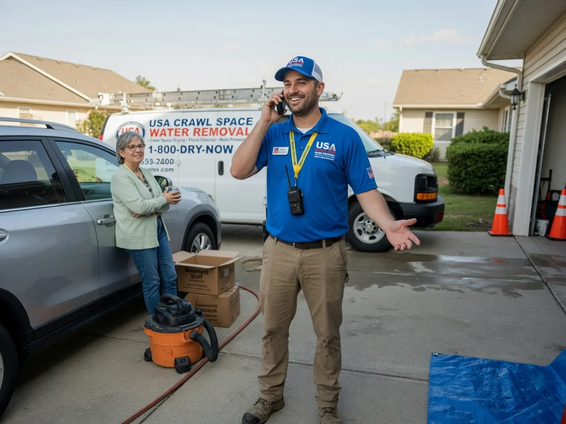 Crawl Space Water Removal Oakpark, VA FAQs